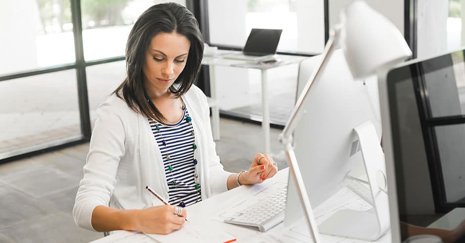 Illustration of a waterfall distribution chart