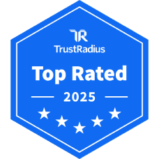 TrustRadius Top Rated 2025 badge