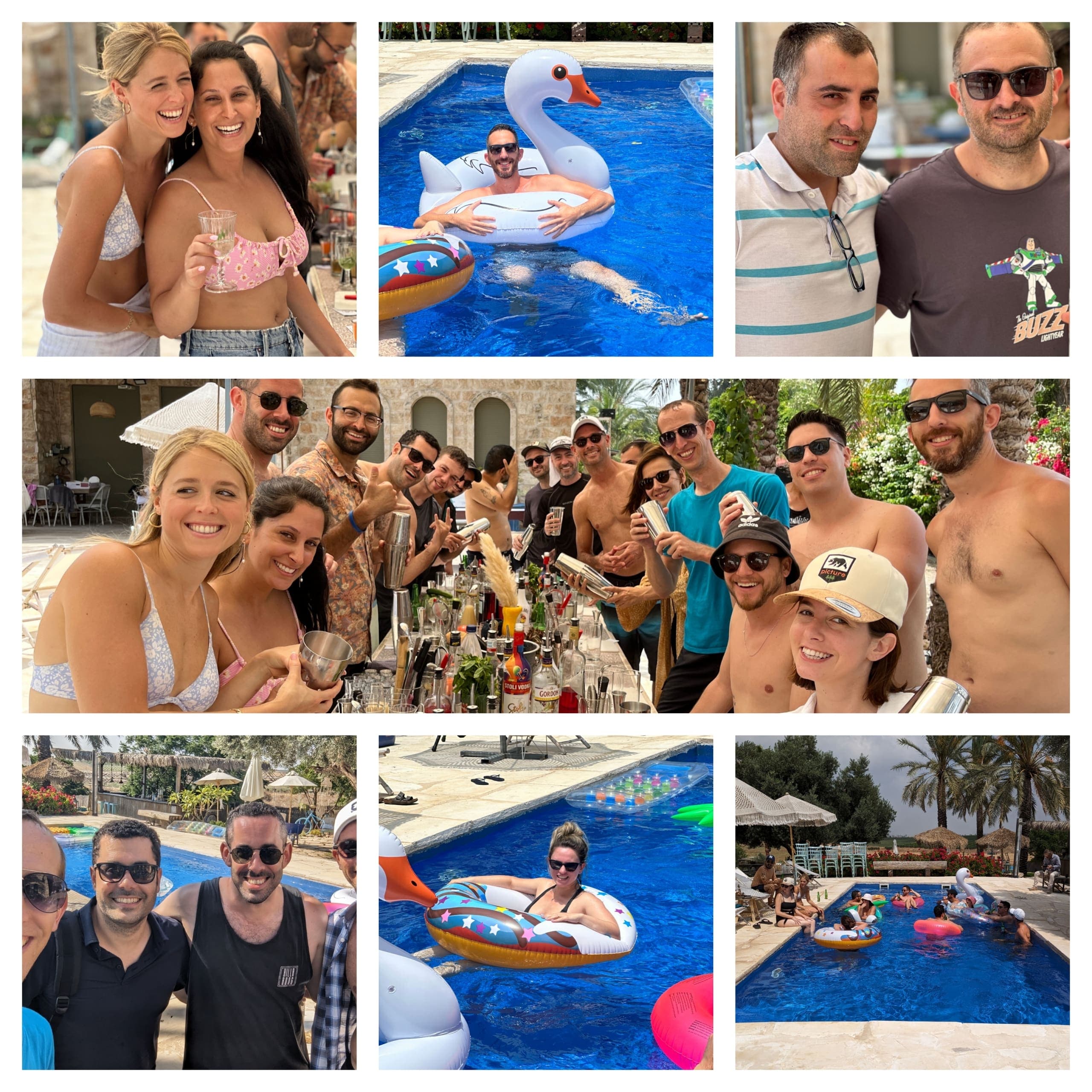 Covercy team at company event