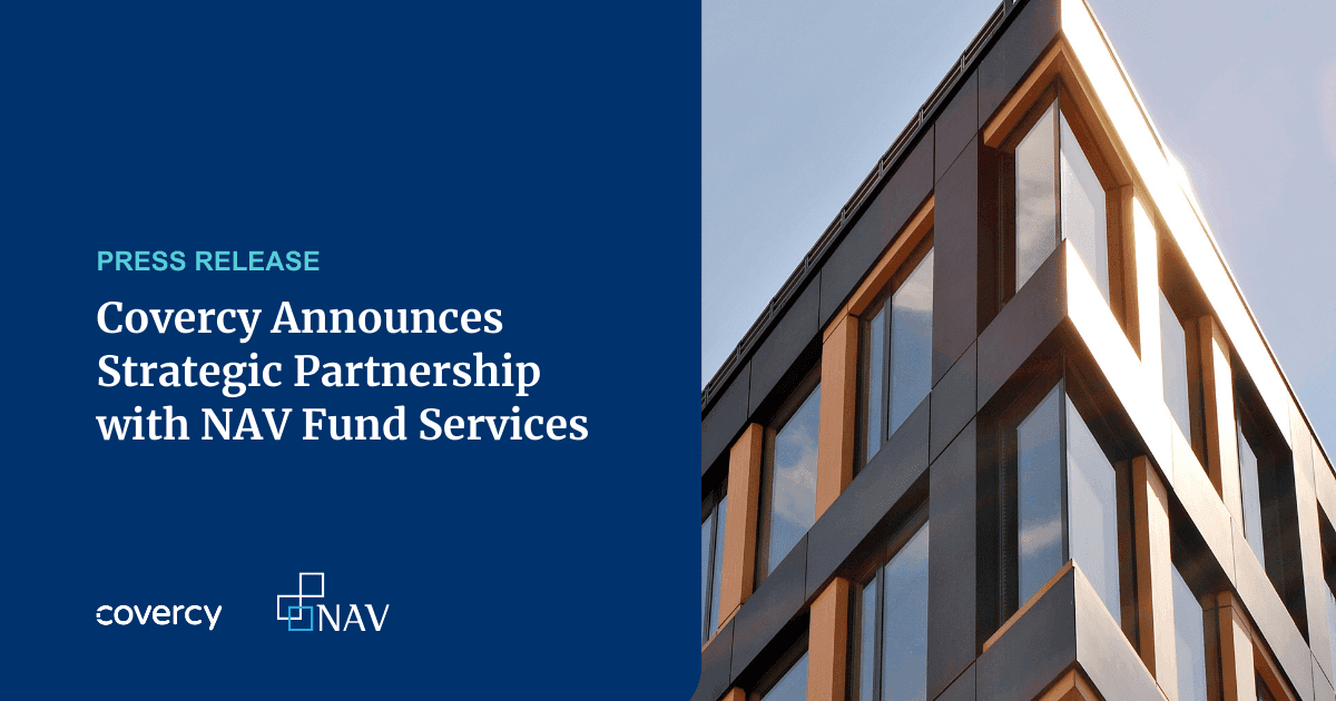 Στρατηγική Συνεργασία της Covercy και της NAV Fund Services