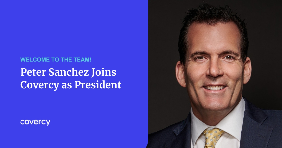 peter sanchez joins covercy as president