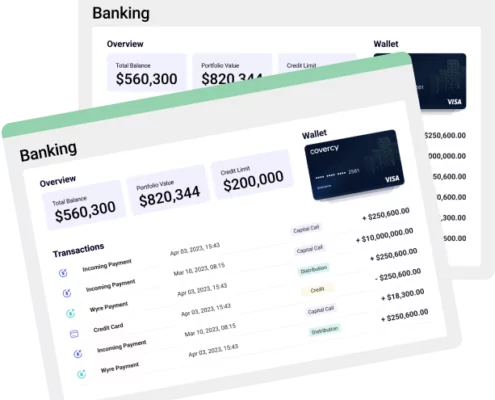 covercy wallet - investor management software